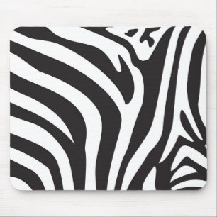 Mousepad Impressão da zebra