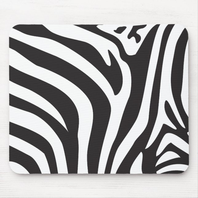 Mousepad Impressão da zebra (Frente)