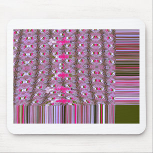 Mousepad Impressão de Abstrato de padrão denso e intuitivo