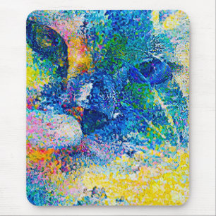 Mousepad Impressão de arte de Abstrato vibrante