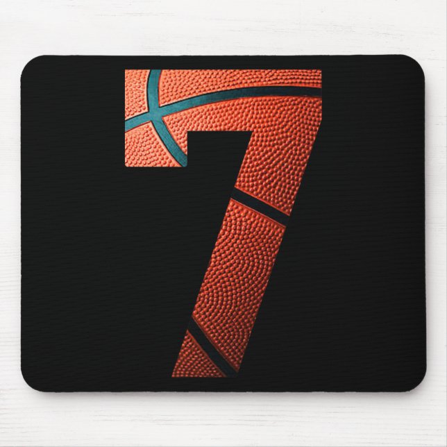 Mousepad Impressão de basquete Festa de aniversário número  (Frente)