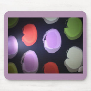 Mousepad Impressão de Bolinhas de de de Padrão Moderno Col