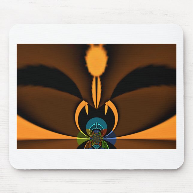 Mousepad Impressão de Contraste de Cor abstrato (Frente)