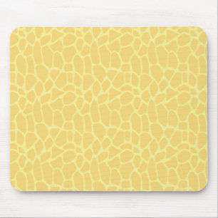 Mousepad Impressão de Girafa Amarela