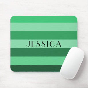 Mousepad Impressão de Nome de Padrão Monocromático em Faixa