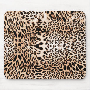 Mousepad Impressão de peles de leopardo