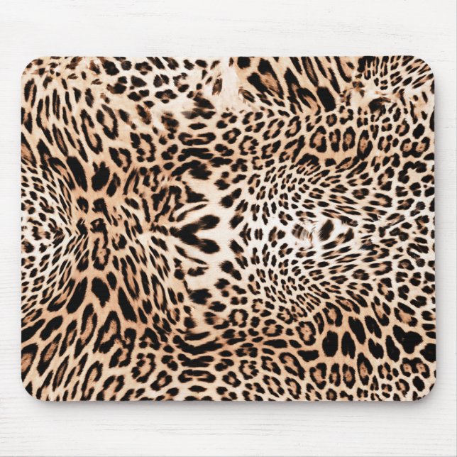 Mousepad Impressão de peles de leopardo (Frente)