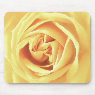 Mousepad Impressão de rosa amarela