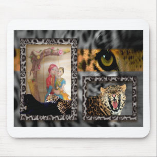 Mousepad Impressão de Tigre e Casal