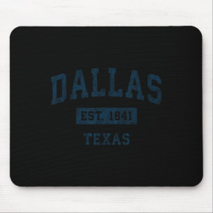 Mousepad Impressão Design do Texas Tx Vintage Sports