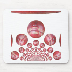 Mousepad Impressão do Cricket Ball do Sports Lover