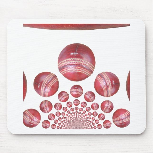 Mousepad Impressão do Cricket Ball do Sports Lover (Frente)