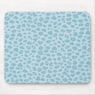 Mousepad Impressão do Leopardo Azul Sky
