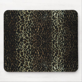 Mousepad impressão do leopardo, tapete do rato