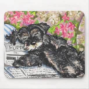 Mousepad Impressão dos sonhos do Schnauzer
