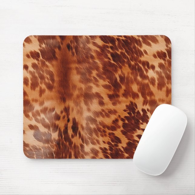 Mousepad Impressão em animais de cochicho castanho (Com mouse)