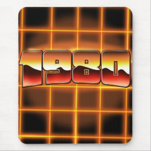 Mousepad Impressão em tela de 1980 eletrônica