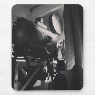 Mousepad Impressão fotográfico de câmera de filme do