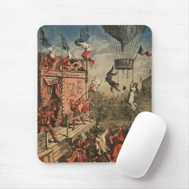 Mousepad Impressão Humorística De Um Artista Teatral (Com mouse)