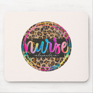 Mousepad Impressão Leopard Enfermeira