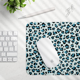 Mousepad Impressão Leopardo, Manchas Leopardo, Leopardo Azu