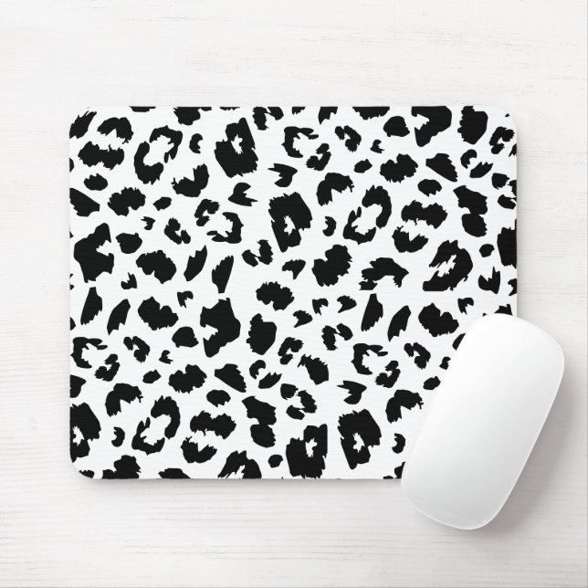 Mousepad Impressão-leopardo personalizável (Com mouse)