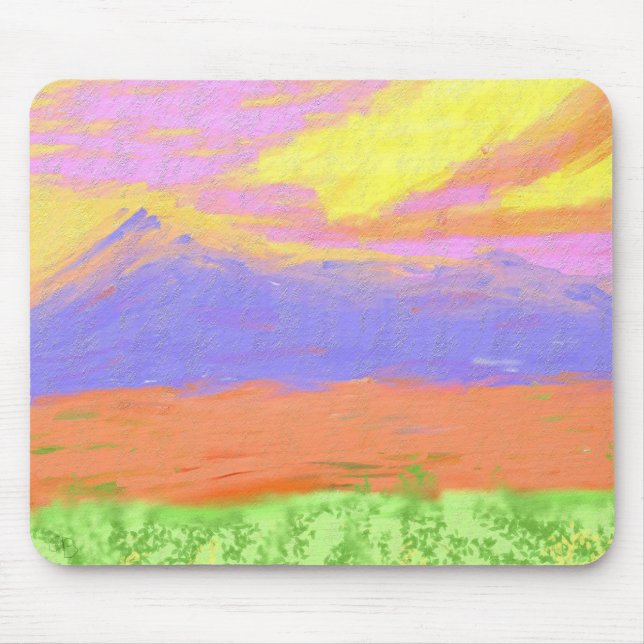 Mousepad Impressão na Arte do Novo México (Frente)