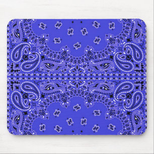 Mousepad Impressão ocidental do lenço do Bandana de Paisl