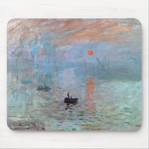 Mousepad Impressão, Sunrise, Claude Monet, 1872