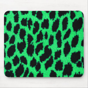 Mousepad Impressão verde do leopardo