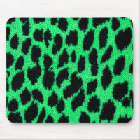 Impressão Verde Leopardo