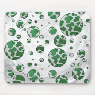 Mousepad Impressão Verde-Ponto-Polar
