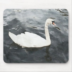 Mousepad Impressionista Swan