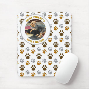 Mousepad Impressões de Cachorro e Foto de Pets