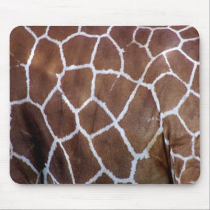 Mousepad impressões de girafa, pele