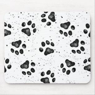 Mousepad Impressões de pata
