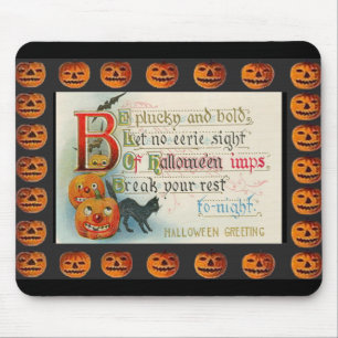 Mousepad Imps Vintage Halloween