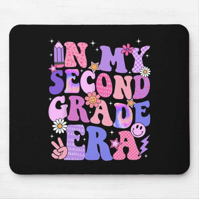 Mousepad In My Second Grade Era Back To School 2nd Grade Te (Frente)