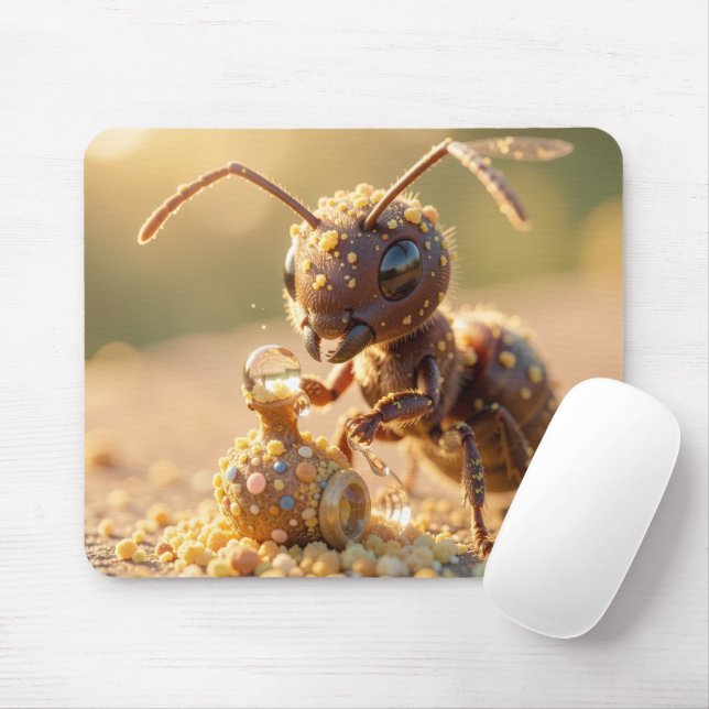 Mousepad In Search of Blossom Gold.4 (Com mouse)