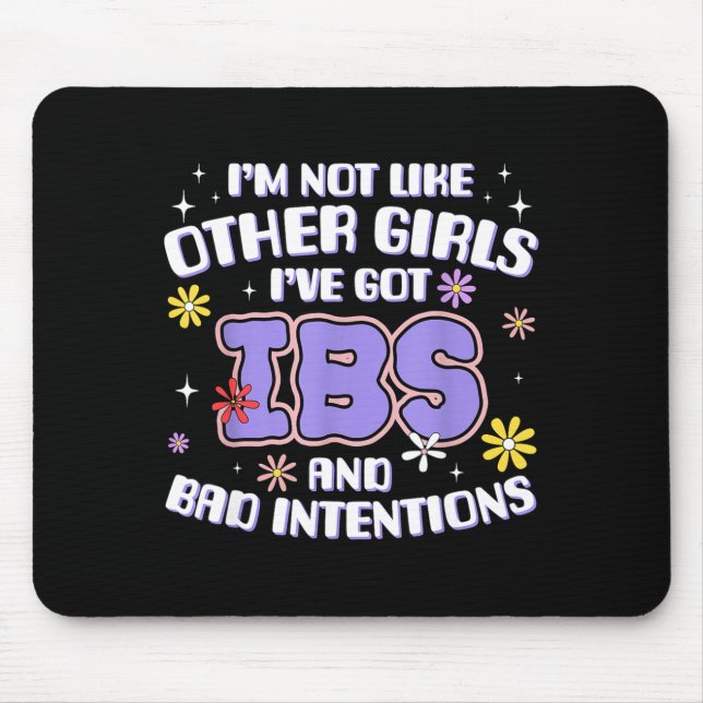 Mousepad Inappropriate Funny Ibs Meme Embarring Adult Humor (Frente)