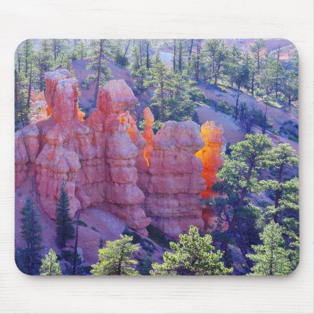 Mousepad Incandescência da garganta de Bryce (Frente)
