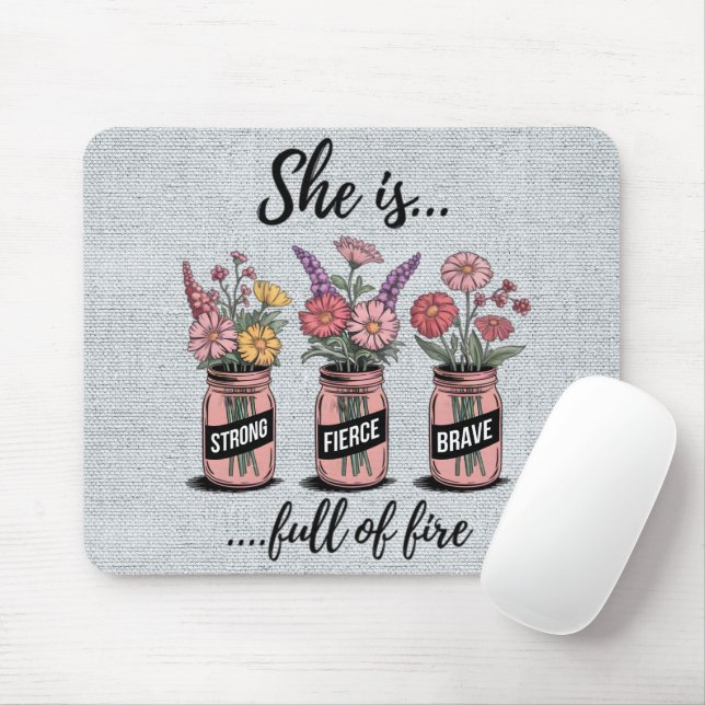Mousepad Incentivo/Cotações Inspiracionais (Com mouse)