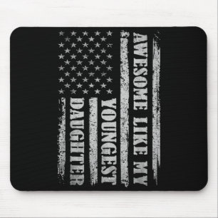 Mousepad Incrível Como Minha Filha Mais Nova Homens Engraça