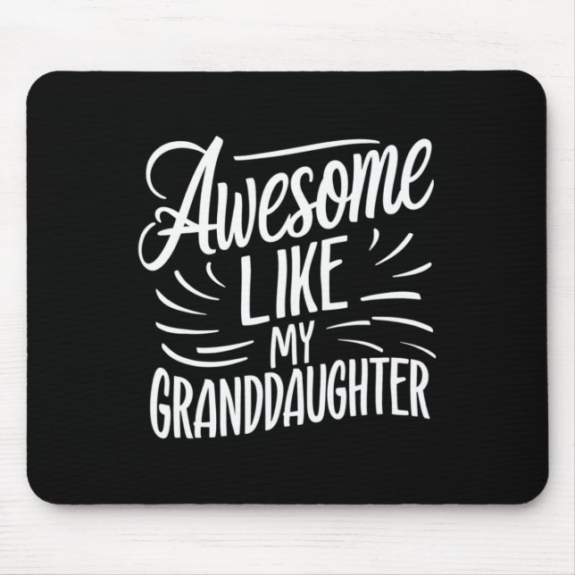 Mousepad Incrível Como Presentes Da Minha Netinha Homens Di (Frente)