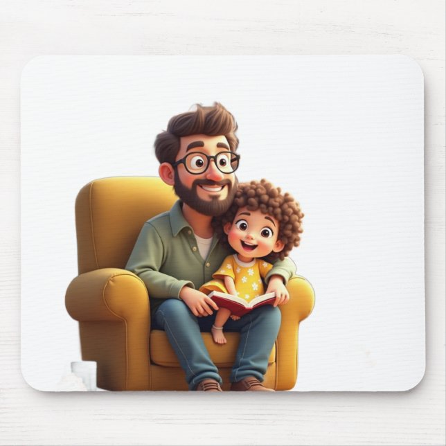 Mousepad Incrível dia do pai (Frente)