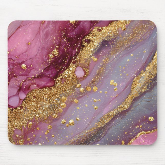 Mousepad incrível mármore moderno trendy (Frente)
