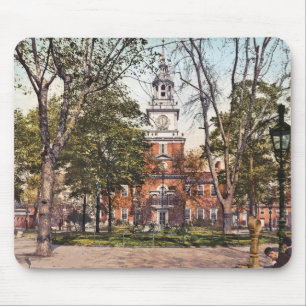 Mousepad Independência Salão Philadelphfia, vintage 1900 