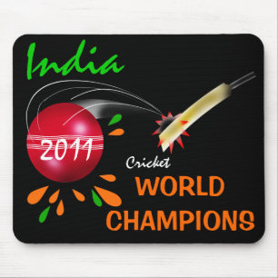 Mousepad India 2011 campeões do campeonato do mundo do