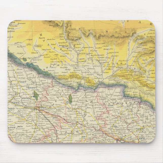 Mousepad Índia e Nepal (Frente)
