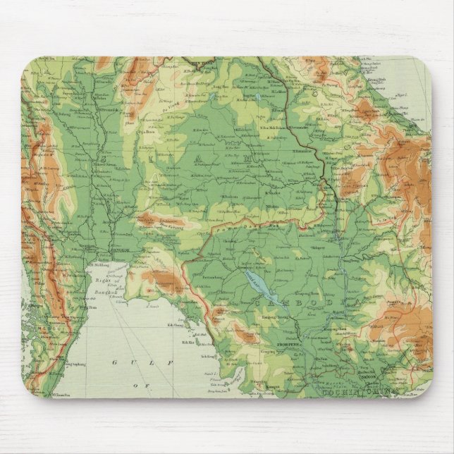 Mousepad Índia mais distante (Frente)